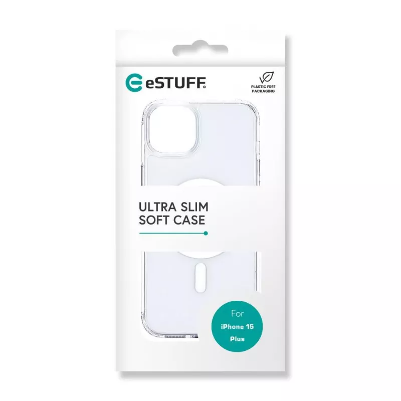 eSTUFF ES67140026 mobile phone case 17 cm (6.7 inch) Cover Transparent