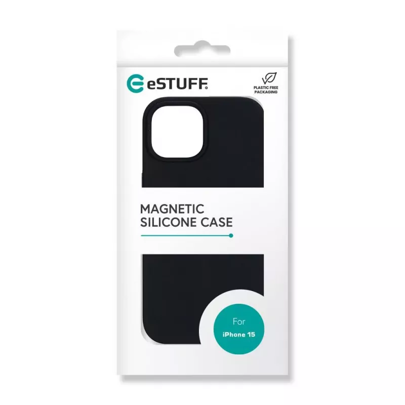 eSTUFF ES67150025 mobile phone case 15.5 cm (6.1 inch) Cover Black