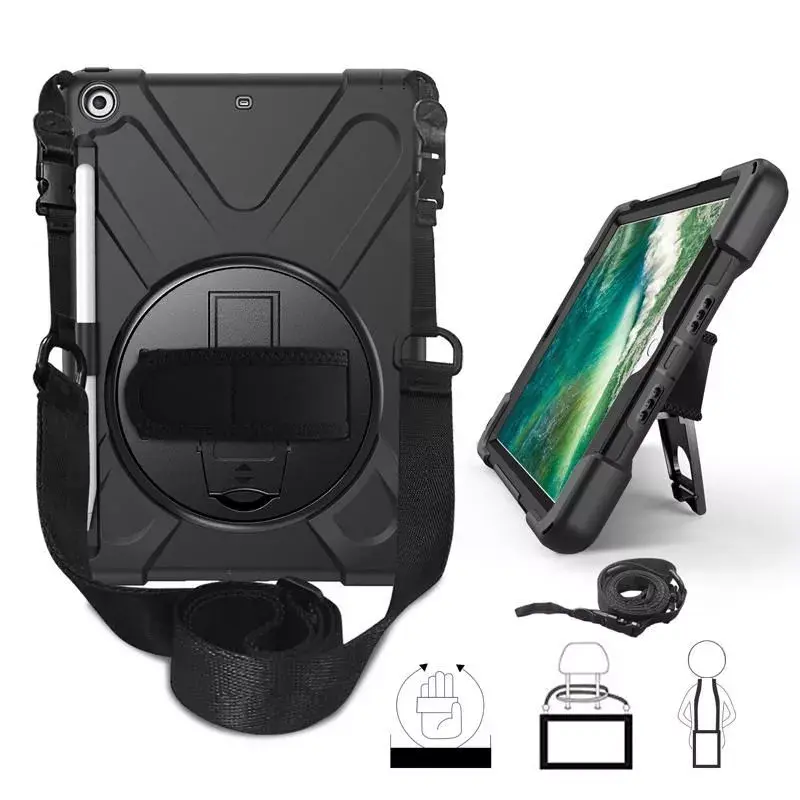 eSTUFF ES681543-BULK tablet case 24.6 cm (9.7 inch) Cover Black