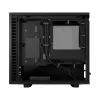 PC case Fractal Design Define 7 Nano Black — Mini-ITX/Mini-DTX, ATX PSU, tempered glass, 205×399×361 mm