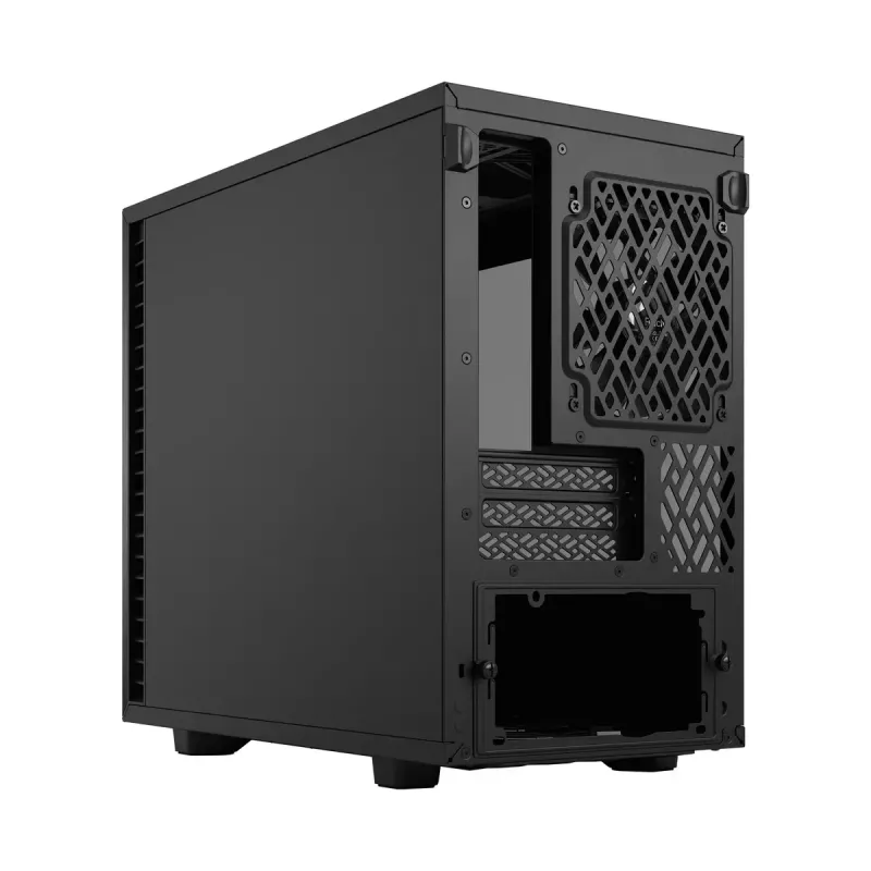 PC case Fractal Design Define 7 Nano Black — Mini-ITX/Mini-DTX, ATX PSU, tempered glass, 205×399×361 mm