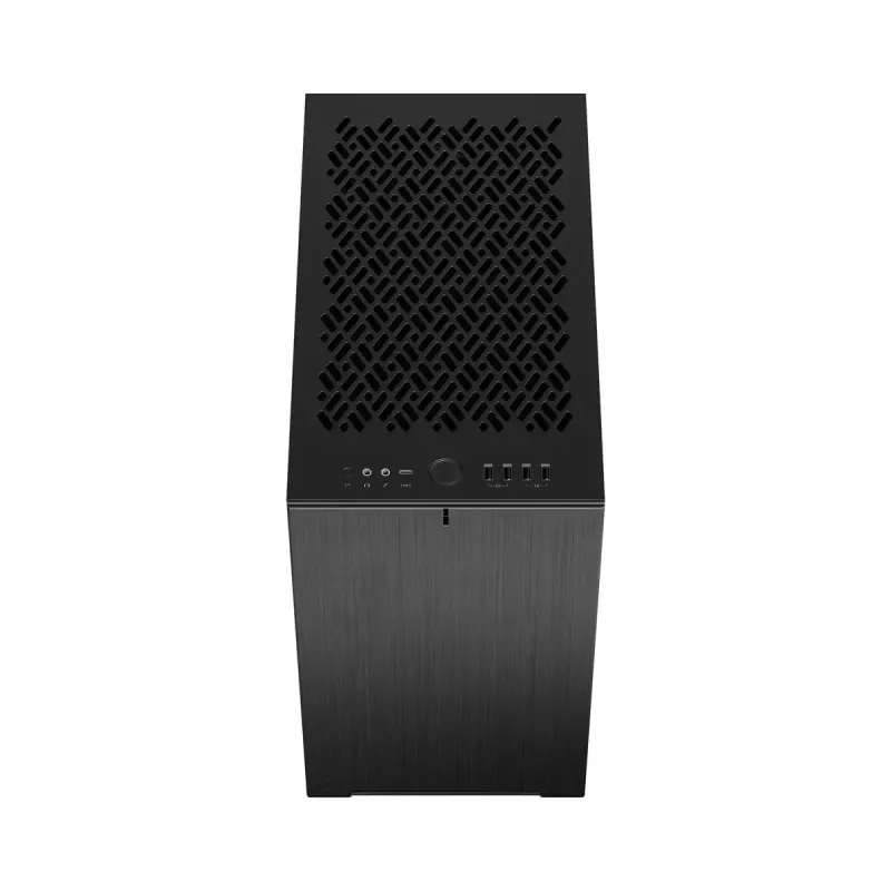 PC case Fractal Design Define 7 Nano Black — Mini-ITX/Mini-DTX, ATX PSU, tempered glass, 205×399×361 mm