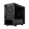 PC case Fractal Design Define 7 Nano Black — Mini-ITX/Mini-DTX, ATX PSU, tempered glass, 205×399×361 mm