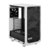 PC Tower Case Fractal Design Meshify 2 Compact — White, supports ATX PSU, 2x140mm front, 1x120mm rear, 2.5 inch/3.5 inch drives, 210×424×475 mm