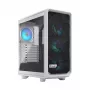 PC case Fractal Design Meshify 2 Compact RGB White — ATX/microATX/Mini-ITX, supports 3x120 mm front + 1x120 mm rear, 2.5 inch/3.5 inch drives