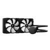 All-in-one liquid CPU cooler Fractal Design Lumen S28 v2 RGB — 140 mm fans, 500–1700 RPM, Black