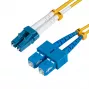 Microconnect FIB421005 InfiniBand/fibre optic cable 5 m LC SC Yellow