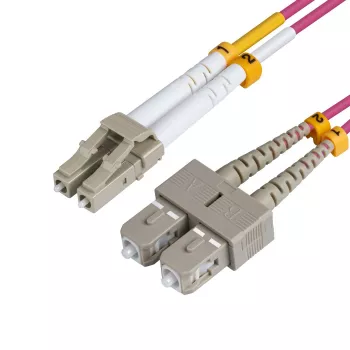 Microconnect FIB422010P InfiniBand/fibre optic cable 10 m LC SC Violet