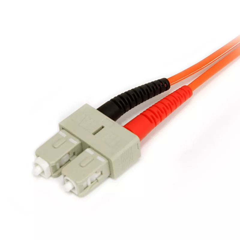 StarTech.com 3m Fiber Optic Cable - Multimode Duplex 62.5/125 LSZH Fiber Jumper Cord - LC/SC