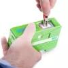 StarTech.com Fiber Optic Cleaner, Fiber Connector Cleaning Cassette, LC Fiber Cleaner, Fiber Optic Cable Cleaner, for LC/SC/ST/FC Optical Fiber Cables
