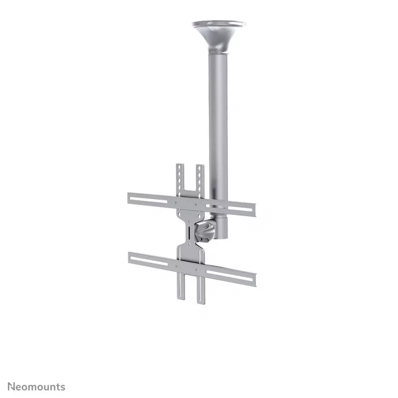 Neomounts FPMA-C400SILVER Monitor/TV mount ceiling 32-60 inch - h 64-104 cm