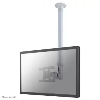 Neomounts FPMA-C100SILVER Monitor/TV mount ceiling 10-30 inch - h 79-129 cm