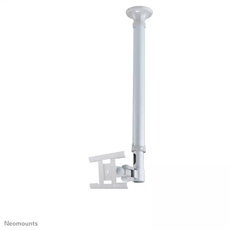 Neomounts FPMA-C100SILVER Monitor/TV mount ceiling 10-30 inch - h 79-129 cm