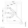 Desk Monitor Arm Neomounts FPMA-D750BLACK