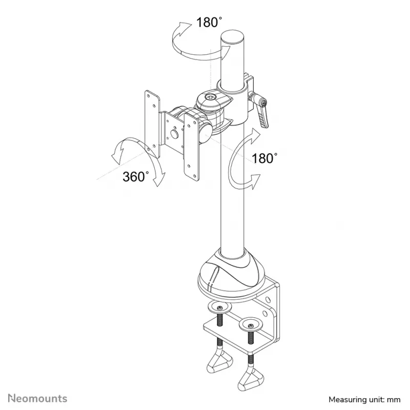 Neomounts FPMA-D965 Monitor arm 10-30 inch