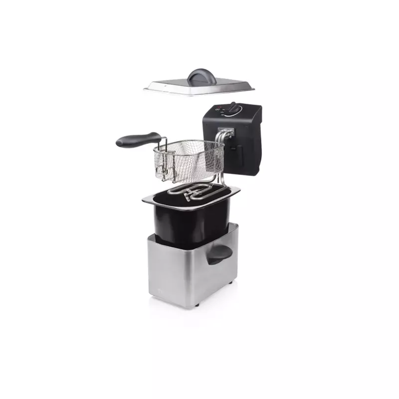 Deep fryer Tristar FR-6919 2L 800W Black Stainless Steel