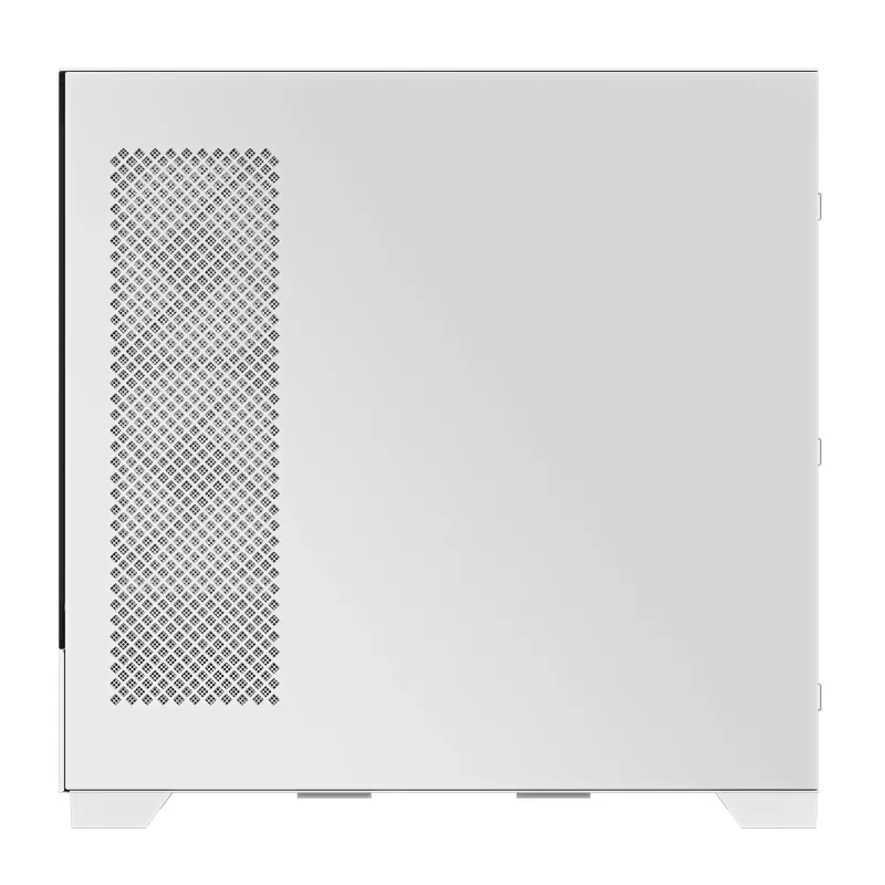 GIGABYTE C201 PANORAMIC ICE PC Case - Mid Tower, m-ATX, 360mm radiator support, 3 Pre-installed Fans, USB 3.0, Support RGB Fusion