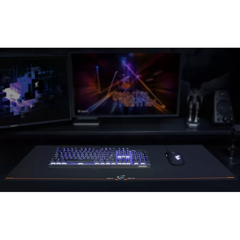 GIGABYTE AMP900 Gaming mouse pad Black, Orange