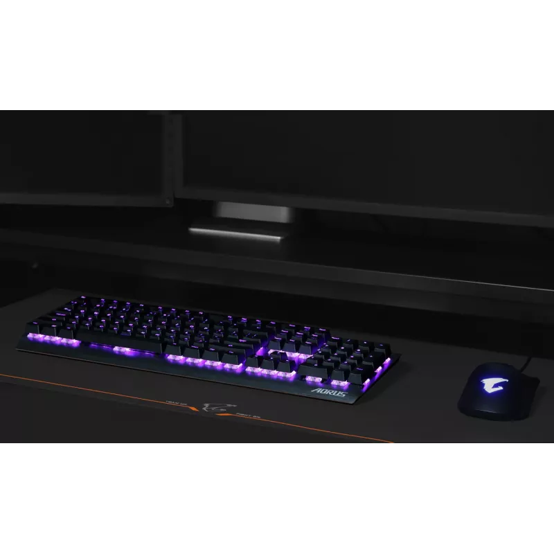 GIGABYTE AMP900 Gaming mouse pad Black, Orange