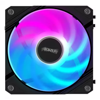All-in-one liquid cooler GIGABYTE AORUS EZ CHAIN FAN 120 12 cm Black