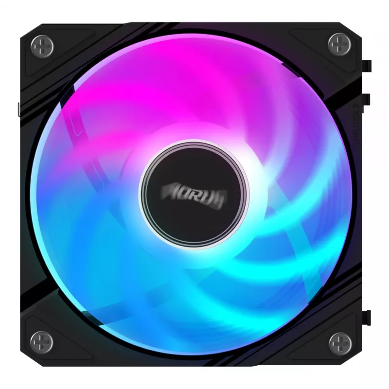 All-in-one liquid cooler GIGABYTE AORUS EZ CHAIN FAN 120 12 cm Black