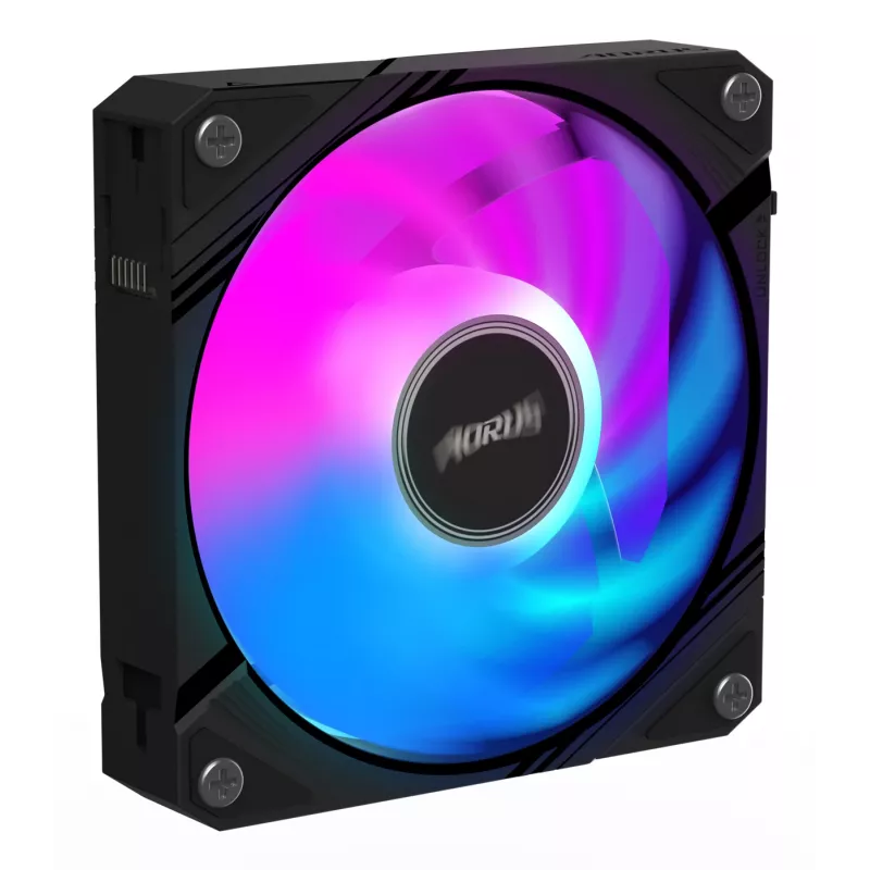 All-in-one liquid cooler GIGABYTE AORUS EZ CHAIN FAN 120 12 cm Black