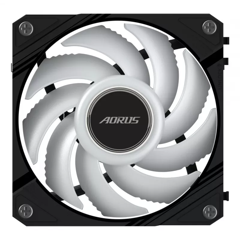 All-in-one liquid cooler GIGABYTE AORUS EZ CHAIN FAN 120 12 cm Black