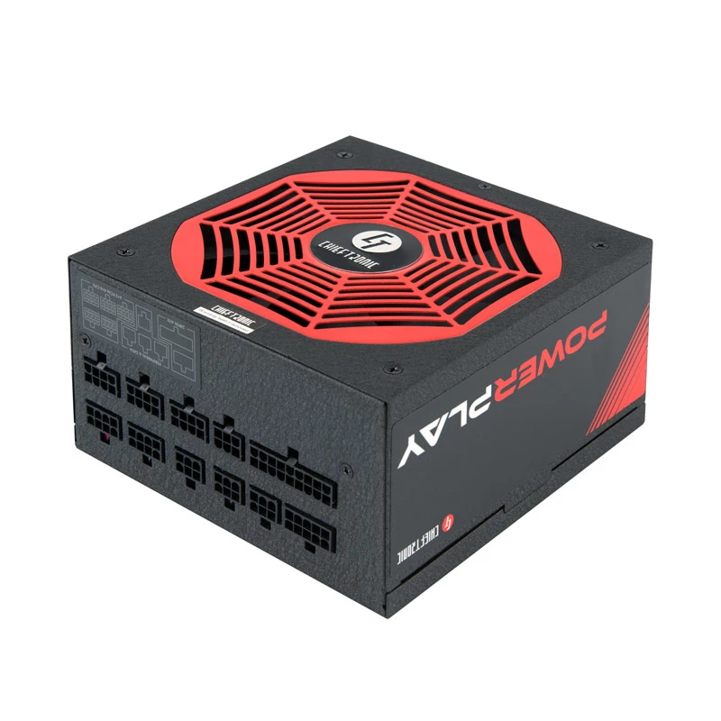 Chieftec PowerPlay power supply unit 850 W 20+4 pin ATX PS/2 Black, Red