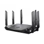 MSI RadiX AX6600 WiFi 6 Tri-Band wireless router Gigabit Ethernet Tri-band (2.4 GHz / 5 GHz / 5 GHz) Black