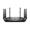 MSI RadiX AX6600 WiFi 6 Tri-Band wireless router Gigabit Ethernet Tri-band (2.4 GHz / 5 GHz / 5 GHz) Black