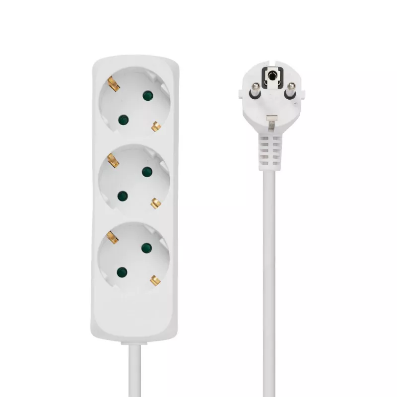 Microconnect GRU003W power extension 1.8 m 3 AC outlet(s) Indoor White