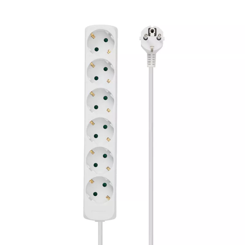 Microconnect GRU00615W power extension 1.5 m 6 AC outlet(s) White