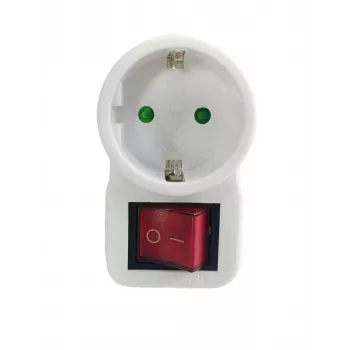 Microconnect GRUTIMER2 surge protector White 1 AC outlet(s) 230 V