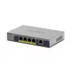 Unmanaged 5-Port PoE Switch Netgear GS105P 1Gb Ethernet with Power over Ethernet (GS105P-300EUS)