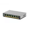NETGEAR GS108EPP Unmanaged Gigabit Ethernet (10/100/1000) Power over Ethernet (PoE) Desktop/Wall-Mounting Grey