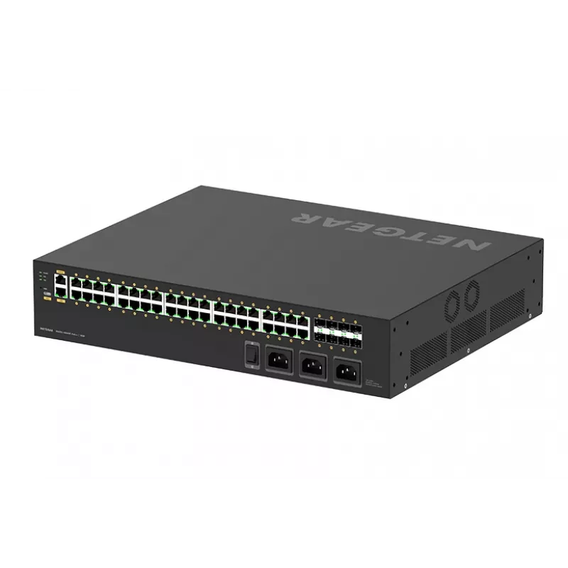 NETGEAR M4250-40G8XF-PoE++ Managed L2/L3 Gigabit Ethernet (10/100/1000) Power over Ethernet (PoE) 2U Black