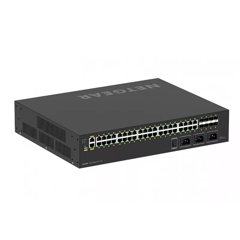 NETGEAR M4250-40G8XF-PoE++ Managed L2/L3 Gigabit Ethernet (10/100/1000) Power over Ethernet (PoE) 2U Black
