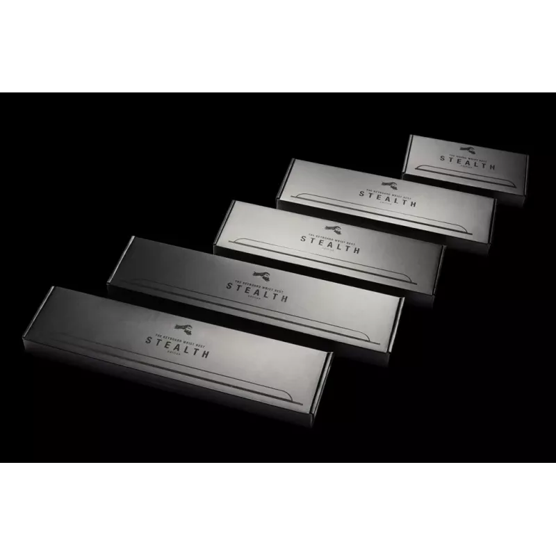 Wrist Rest GLORIOUS GSW-100-STEALTH — Foam, Black, 430×100×13 mm