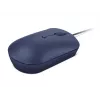 Wired USB-C Optical Mouse Lenovo GY51D20878, ambidextrous, 2400 DPI, 4 buttons, blue