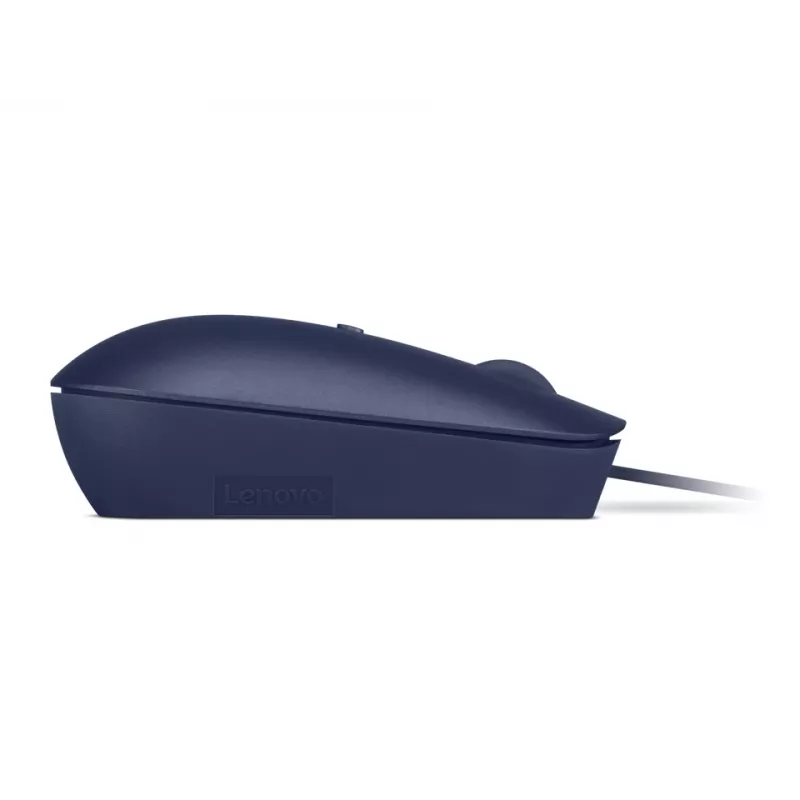 Wired USB-C Optical Mouse Lenovo GY51D20878, ambidextrous, 2400 DPI, 4 buttons, blue
