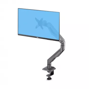 StarTech.com Desk Mount Monitor Arm, Up To 32 inch Display, Max 22lb/10kg, VESA 75x75/100x100, C-Clamp, Fully Articulating, Mechanical Spring, TAA-compliant