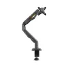 StarTech.com Desk Mount Monitor Arm, Up To 32 inch Display, Max 22lb/10kg, VESA 75x75/100x100, C-Clamp, Fully Articulating, Mechanical Spring, TAA-compliant