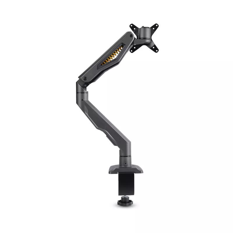 StarTech.com Desk Mount Monitor Arm, Up To 32 inch Display, Max 22lb/10kg, VESA 75x75/100x100, C-Clamp, Fully Articulating, Mechanical Spring, TAA-compliant