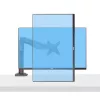 StarTech.com Desk Mount Monitor Arm, Up To 32 inch Display, Max 22lb/10kg, VESA 75x75/100x100, C-Clamp, Fully Articulating, Mechanical Spring, TAA-compliant