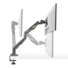 StarTech.com Desk Mount Monitor Arm, Up To 32 inch Display, Max 22lb/10kg, VESA 75x75/100x100, C-Clamp, Fully Articulating, Mechanical Spring, TAA-compliant