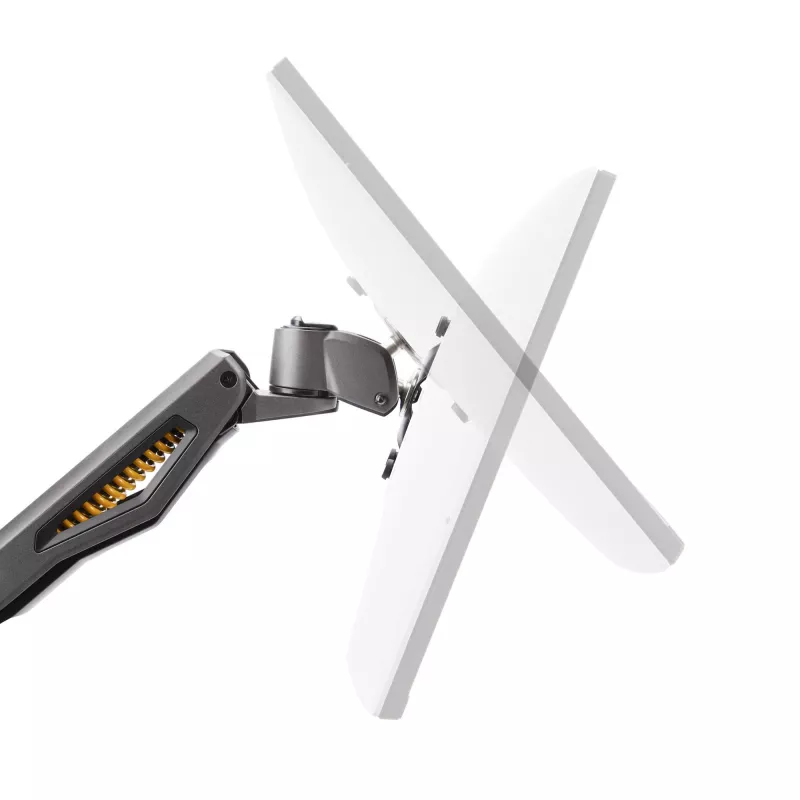 StarTech.com Desk Mount Monitor Arm, Up To 32 inch Display, Max 22lb/10kg, VESA 75x75/100x100, C-Clamp, Fully Articulating, Mechanical Spring, TAA-compliant