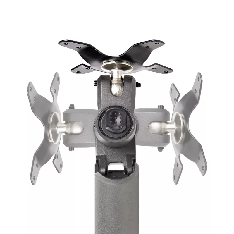 StarTech.com Desk Mount Monitor Arm, Up To 32 inch Display, Max 22lb/10kg, VESA 75x75/100x100, C-Clamp, Fully Articulating, Mechanical Spring, TAA-compliant