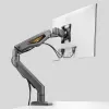 StarTech.com Desk Mount Monitor Arm, Up To 32 inch Display, Max 22lb/10kg, VESA 75x75/100x100, C-Clamp, Fully Articulating, Mechanical Spring, TAA-compliant