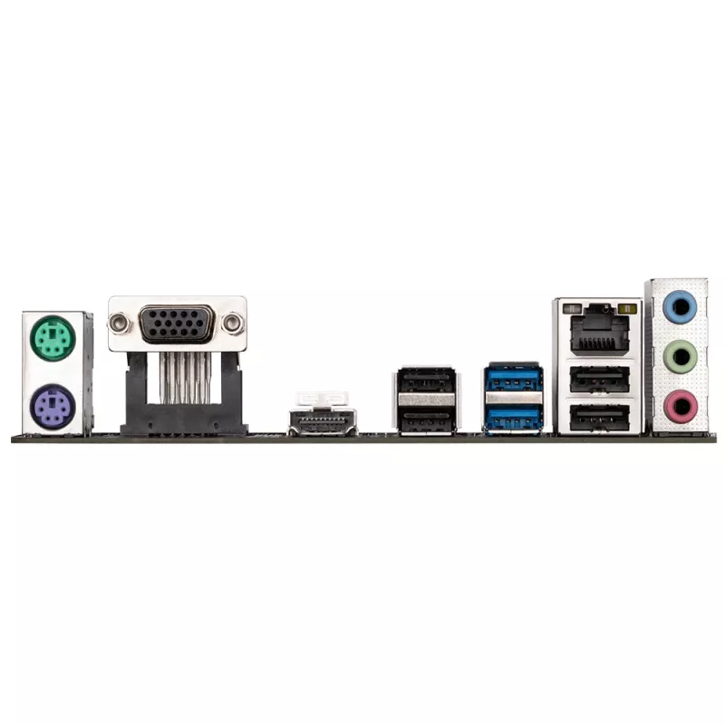GIGABYTE H610M H V2 DDR4 Motherboard - Supports Intel Core 14th CPUs, 6+1+1 Hybrid Digital VRM, up to 3200MHz DDR4 (OC), 1xPCIe 3.0 M.2, GbE LAN, USB 3.2 Gen 1