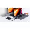HUB HYPER HD28C USB 3.2 Gen 1 Type-C Grey MicroSD SD HDMI Thunderbolt 3